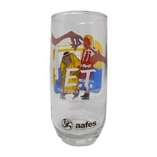 Vintage Rare 1982 AAFES E.T. Extraterrestrial Glass “Be Good” 