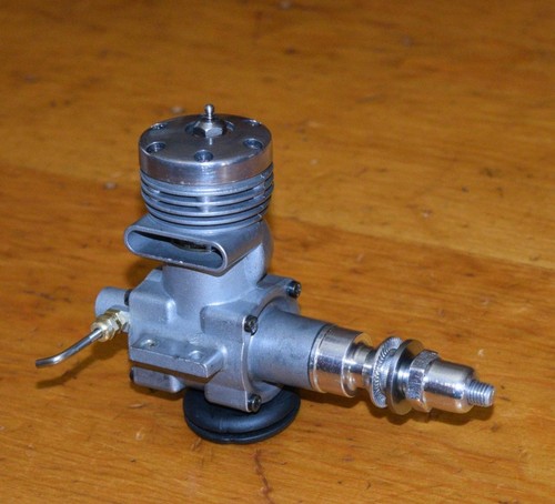 1949 Dooling 29 model airplane engine control line race vintage .29 glow motor - Bild 2 von 7