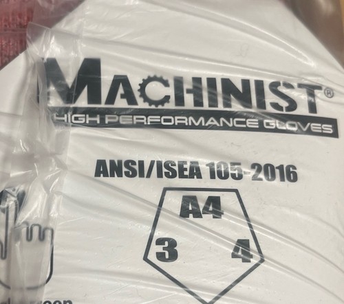 Cordova Machinist 12 pack Gloves, Black Foam Nitrile Palm Coating XL BRAND NEW - Picture 4 of 5