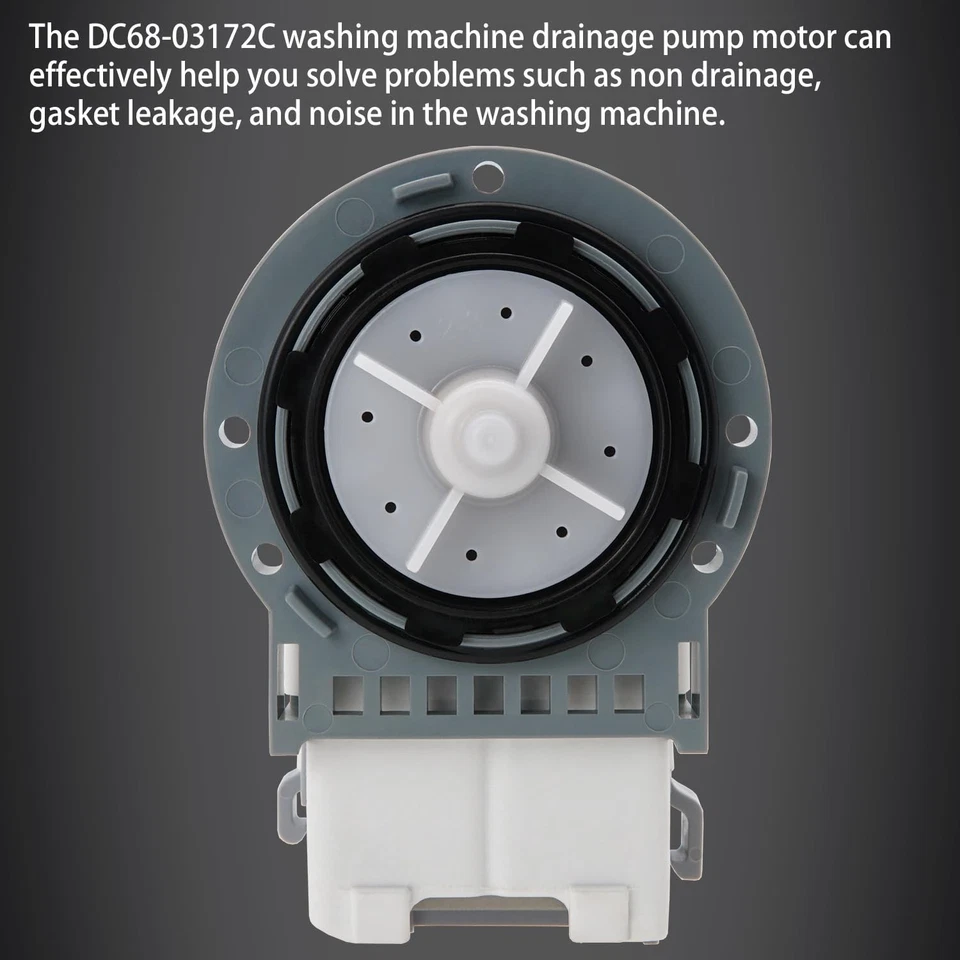 Motor de bomba de drenaje de lavadora DC68-03172B-03 DC68-03172C compatible con SAMSUNG Wa... Foto 4 de 4