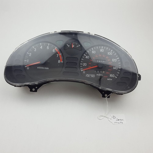 1991-1999 Mitsubishi 3000GT Dodge Stealth Non Turbo Gauge Cluster Speedometer - Bild 5 von 5