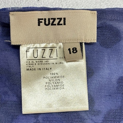 Vintage FUZZI John Paul Gaultier Womens Cardigan Set Size 12 Mesh Ruched Y2K - Picture 6 of 13