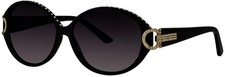 Caviar M2621 2621 Sunglasses Black Gold 24 Authentic 60mm