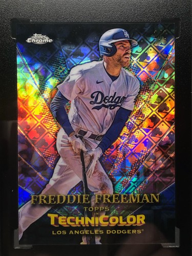 Freddie Freeman 2023 Topps Chrome Logofractor 1/1 SGC 10 Technicolor Rose Gold - Picture 3 of 9