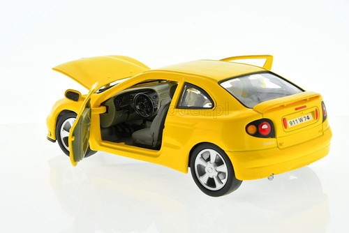 RENAULT MEGANE Coupe yellow 1/18 Anson - Picture 4 of 5