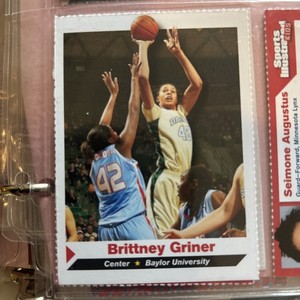 2011 SI Kids BRITTNEY GRINER Rookie Sports Card, Baylor University/ WNBA #25