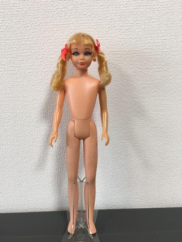 Vintage Skipper Puppe - Wurstlocken, blonde Haare, Twintails, Mattel, 60er Jahre? - Bild 4 von 5
