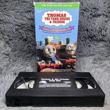 Thomas the Tank Engine & Friends Help Out Stories VHS Tape 1995 Video Train RARE