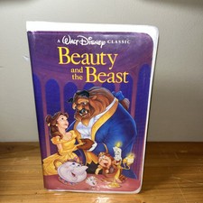 Beauty And The Beast VHS Tape 1992 Walt Disney's Black Diamond Classic-1325 RARE