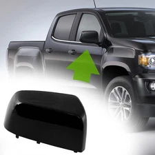 Passenger Side Mirror Cover Cap Gloss Black For Canyon Colorado 2015-21 23191151