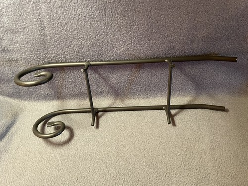 Longaberger Wrought Iron Large Holiday Sleigh Runners Sled 16.25" Long USA EUC - Picture 6 of 12