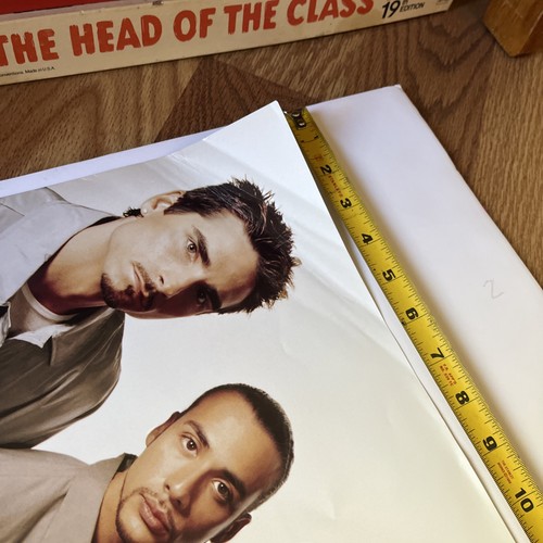 Pósters perforados de doble cara de Jive Records Backstreet Boys Millennium 1999 - Imagen 11 de 13