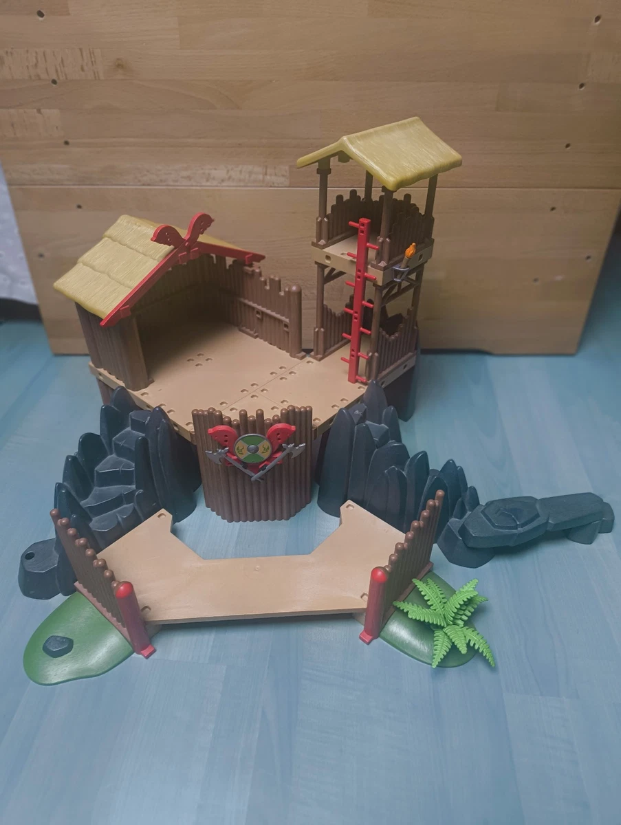 N) PLAYMOBIL VIKING BASTION CAMPEMENT TENTE BARBARES 3151 3157