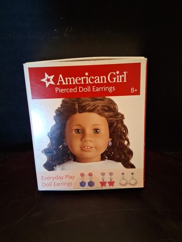American Girl Everyday Play PIERCED DOLL EARRINGS New In Sealed Box RETIRED. New