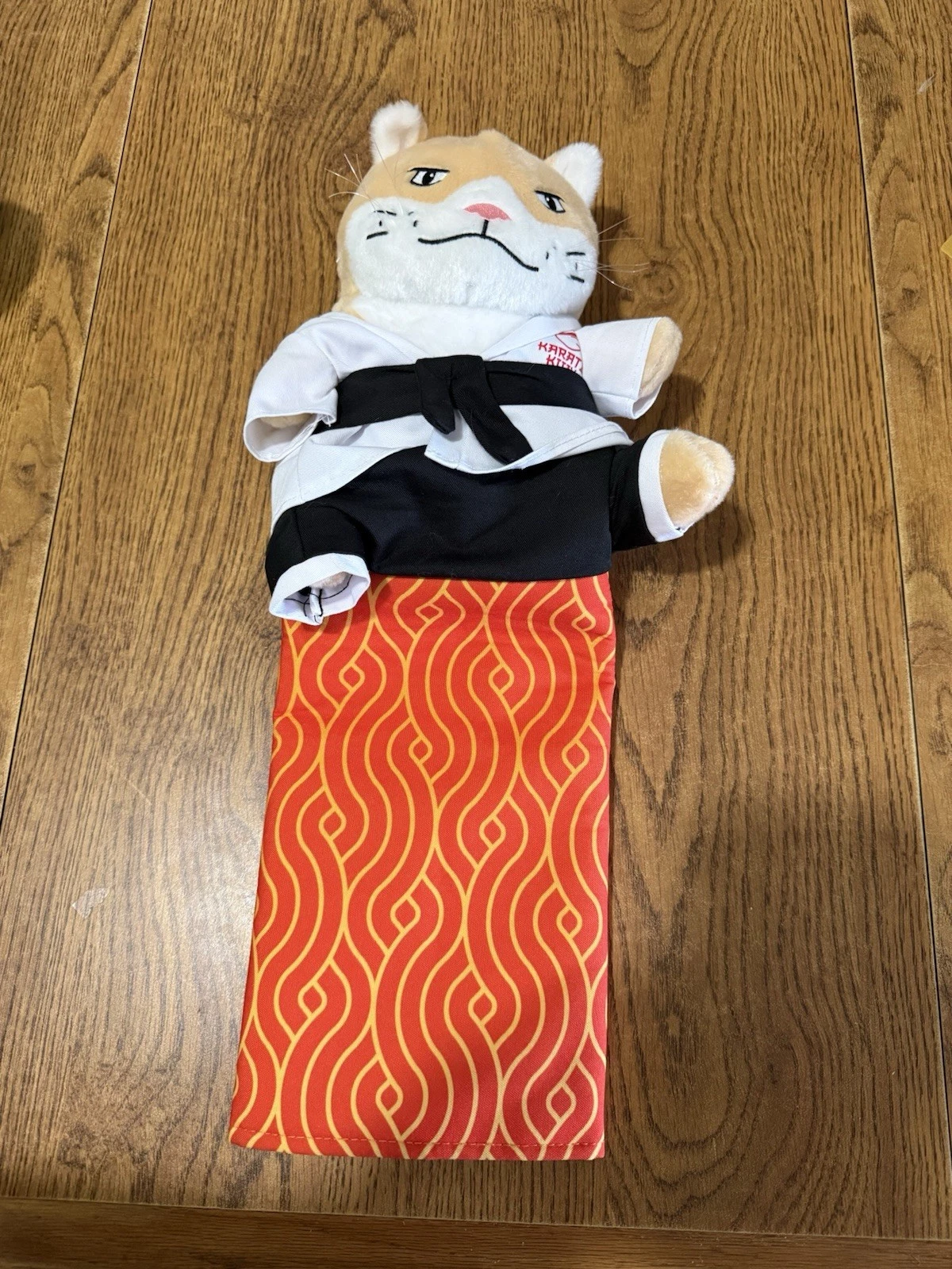 Karate Kitty Puppet Cat Wrestling Glove Protective Forearm Sleeve Interactive