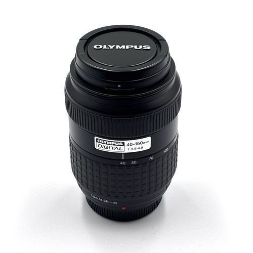 Olympus Zuiko Digital 40-150mm f/3.5-4.5 Lens FOUR THIRDS Mount Excellent w/Caps
