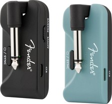 Fender Telepath Guitar and Bass Wireless System, Mystic Ice Blue and Black