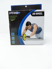 Abs Core Wheel Pro Strength Black/Yellow Lightweight Portable Strength Balance