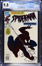 Spider-Man Adventures 1 - CGC 9.8 - Variant Cover Newsstand Edition - White Pgs