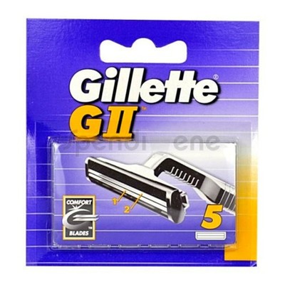 Ersatz-Rasierklingen GII Gillette Ii [5 pcs]