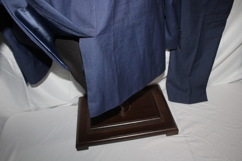 RALPH LAUREN Men's 44R Blue Suit Jacket w/ Pants 34 X 30 Wool Blend - Picture 12 of 13