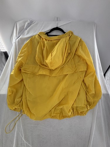 Lauren Ralph Lauren Anorak Jacke Medium Damen gelb Windbreaker Kapuze - Bild 8 von 8