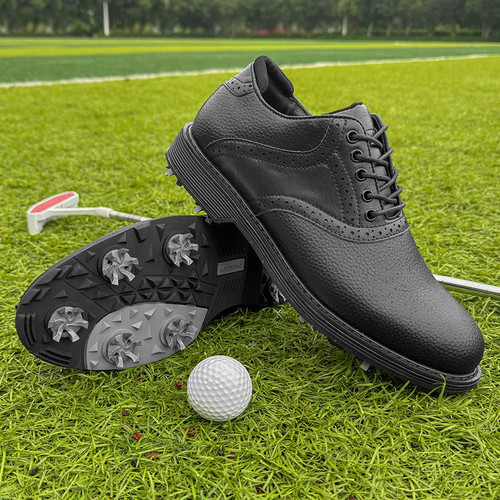 Scarpe da Golf Uomo Professionali Antiscivolo Golf Sneakers Outdoor Passeggio Scarpe - Foto 10 di 28