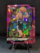 2024-25 Panini Prizm - Jeremy Sochan #23 Pink Ice Prizm
