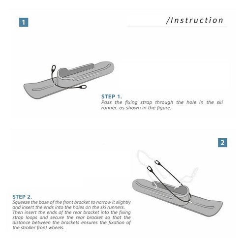 Skateboard Wheelblades Disabled Wheelchair Skiing Board Wheelblades G9X52147 - Bild 5 von 7