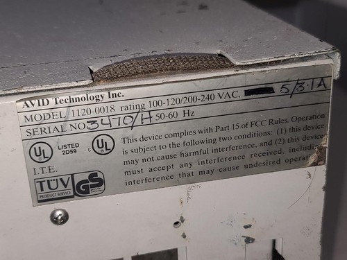 Avid Expansion Chassis with 2500-4750 & 4720 & 4708 Cards - Picture 14 of 18