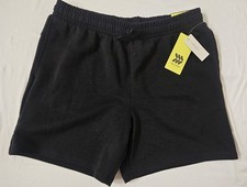 All In Motion Boys Black Flexible Drawstring Shorts Size XL 14