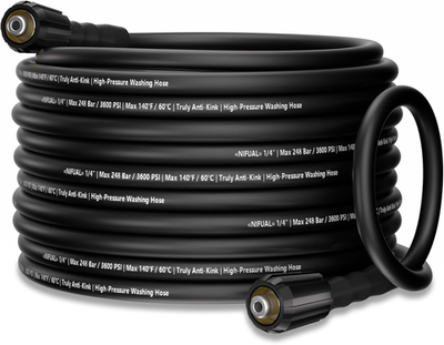 #ad #ad NIFUAL Upgraded 50 FT Pressure Washer Hose 3600 PSI Flexible High Power Washer $39.20