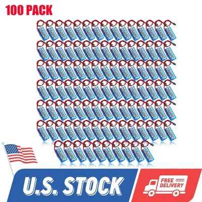 #ad 100Pcs 1800mAh CR17335SE R 3V Q6BAT PLC Battery For Mitsubishi QNS FANUC System $625.69