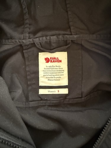 Fjällräven G1000 Jacke Schwarz Größe S Damen Parka Getragen - Bild 3 von 4