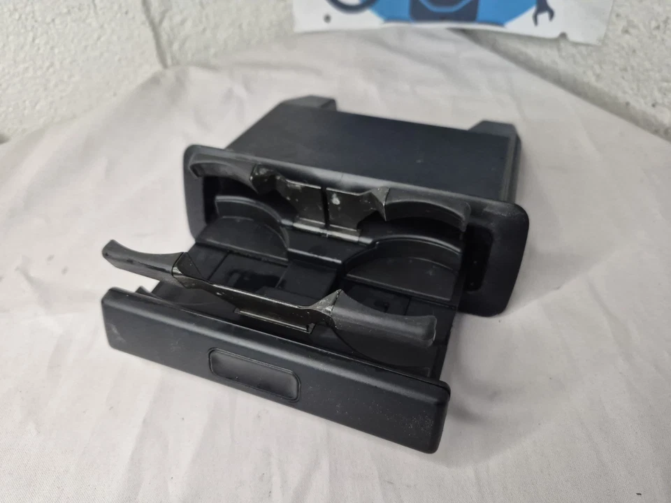 ⭐ Portavasos Doble Asiento Trasero BMW 95-01 E38 740il 750iL Negro FUNCIONA One Touch ⭐ Foto 3 de 4