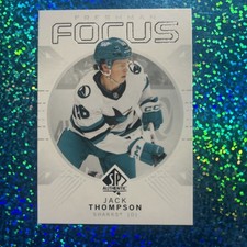 2024-25 SP Authentic #FF-28 JACK THOMPSON (RC) Freshman Focus - SJ Sharks