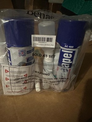 MITREAPEL Super CA Glue (2 x 3.5 oz) and Spray Adhesive Activator (2 x 13.5 fl