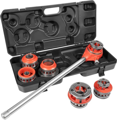 FOR RIDGID 36475 12-R 1/2" - 2" NPT EXPOSED RATCHET THREADER SET W/ CASE - Picture 19 of 20