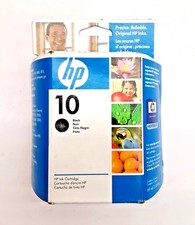 New ! Genuine HP 10 Black Standard Yield Ink Cartridge C4844A  04/2010