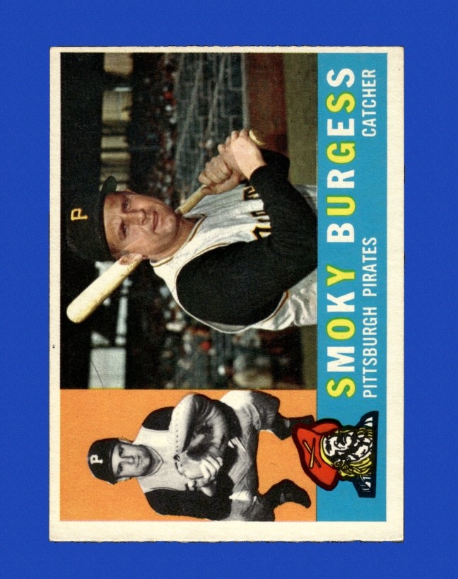 1960 Topps Set-Break #393 Smoky Burgess EX-EXMINT *GMCARDS*