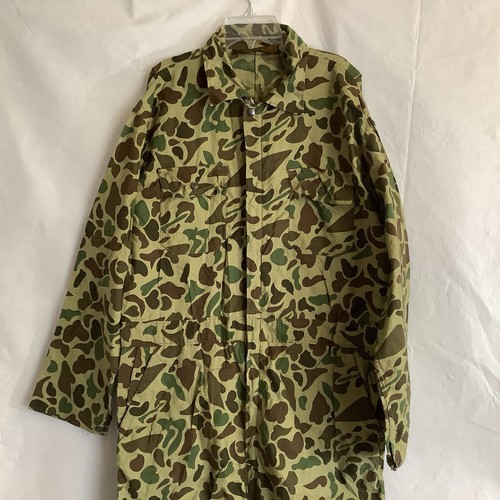 Vintage NOS Caliber Sportman Apparel LARGE Camo Overall JumpSuit Lightweight ** - Picture 2 of 14