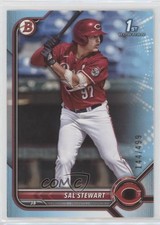 2022 Bowman Draft Sky Blue 144/499 Sal Stewart #BD-122 n0j