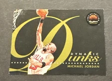 1993-94 NBA HOOPS MICHAEL JORDAN DYNAMIC DUNKS INSERT SP! 🐐l