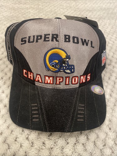 Vintage NFL Super Bowl Champions 2000 St. Louis Rams Hat Cap Logo Athletic Nwt! - Picture 1 of 10