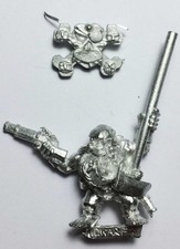 Warhammer Dogs of War Long Drong Slayer Pirat Standard Bearer Zwerge Metal