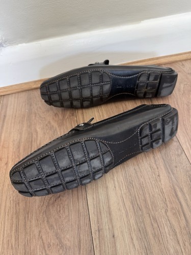 Louis Vuitton Loafers Monte Carlo Black Drivers Mens UK 8.5. Receipt available. - Picture 4 of 9