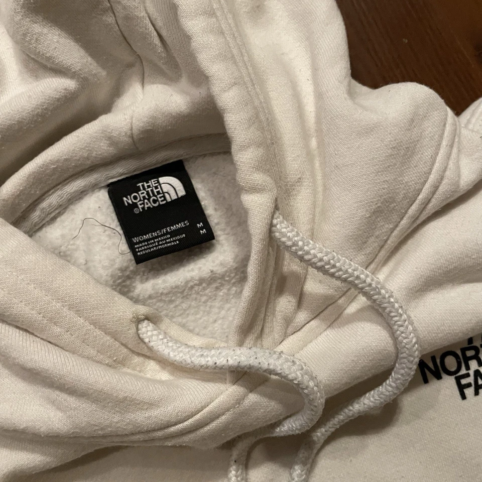 North Face Hoodie Womens Size M Pullover Never Stop Exploring Sweatshirt Outdoor - Image 3 of 4