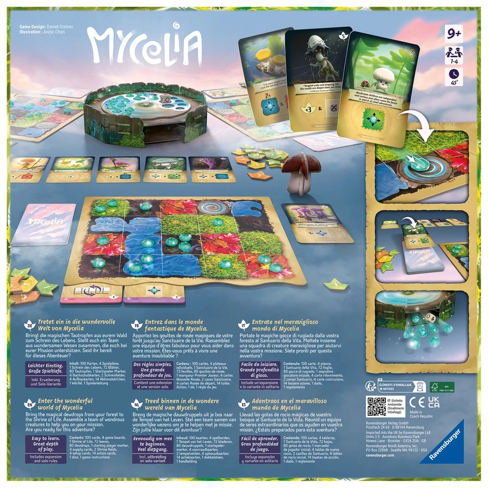 Ravensburger Mycelia Strategy Family Board Game Ages 9+ - Image 3 of 4