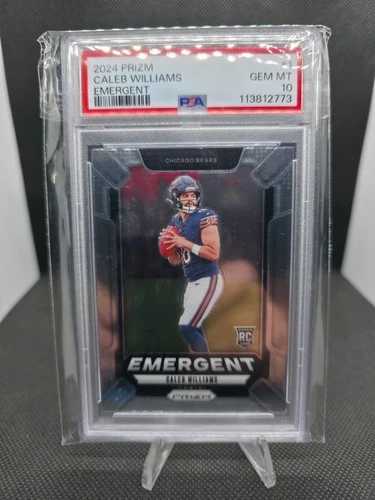 2024 Panini Prizm - Emergent Caleb Williams #1 (RC) PSA 10