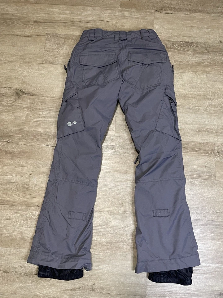 PWDR ROOM Gris Esquí Snowboard Pantalones Para Mujer Talla XS Prendas Exteriores Aisladas Impermeables Foto 2 de 4